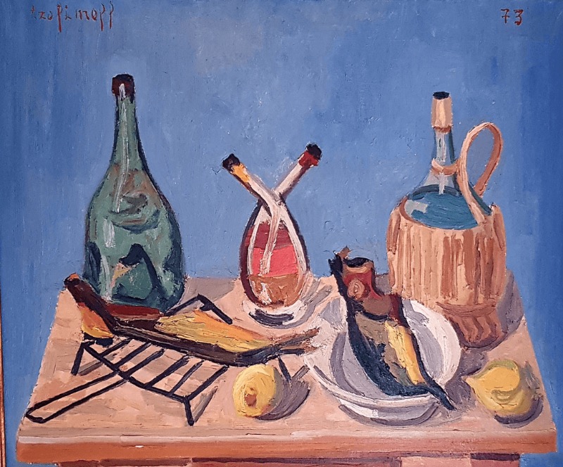 Nature morte à la sardine